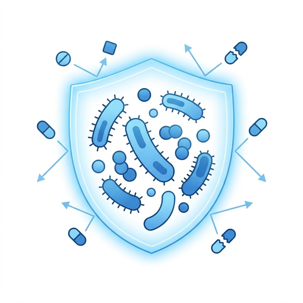 Staphylococcus aureus resistencia antibiótica mecanismo de defensa contra antibióticos MRSA